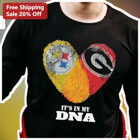 It's In My DNA Long Sleeve Shirt Steelers Cincinnati Bengals NFL Football Fan Gear