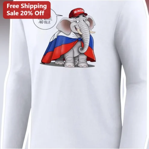 It's Still Red, White, and Blue Patriotic Political Satire Tee