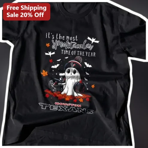 It's The Most Spooktacular Time Of The Year Houston Texans Halloween Tee