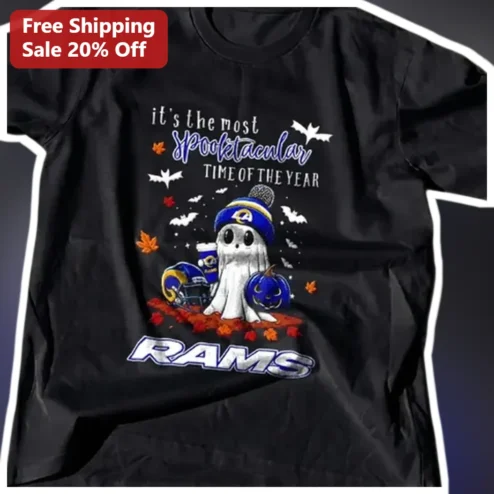 It's The Most Spooktacular Time Of The Year Rams Tee LA Football Halloween Shirt