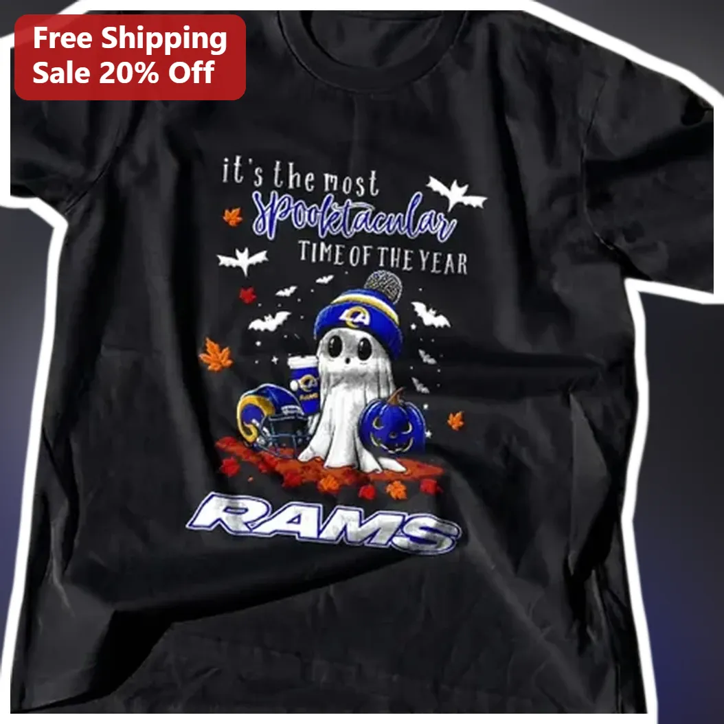 It's The Most Spooktacular Time Of The Year Rams Tee LA Football Halloween Shirt