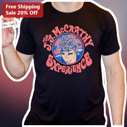 J.J. McCarthy Experience Tee Retro Vintage NFL Football Fan Gift Shirt