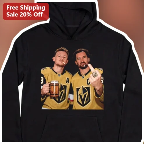 Jack Eichel Mark Stone Vegas Golden Knights Hoodie NHL Hockey Fan Gift