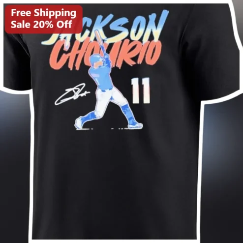 Jackson Chourio Milwaukee Brewers Baseball Fan Tee Custom Name Number Gift