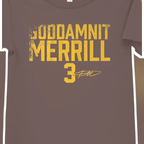 Jackson Merrill Goddamnit Merrill Tee Vintage Distressed Baseball Fan Shirt
