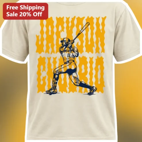 Jackson Sterio Vintage Baseball Player Graphic Tee Retro Sports Fan Gift