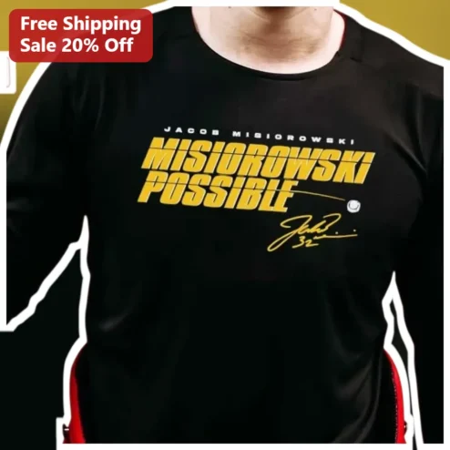 Jacob Misiorowski Possible Signature Long Sleeve Shirt Milwaukee Brewers Baseball Fan Apparel