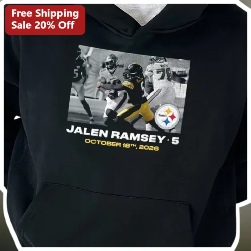 Jalen Ramsey Steelers #5 Personalized NFL Hoodie