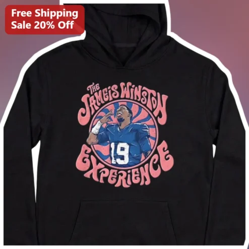 Jameis Winston Experience Hoodie Retro NFL Football Fan Apparel Gift