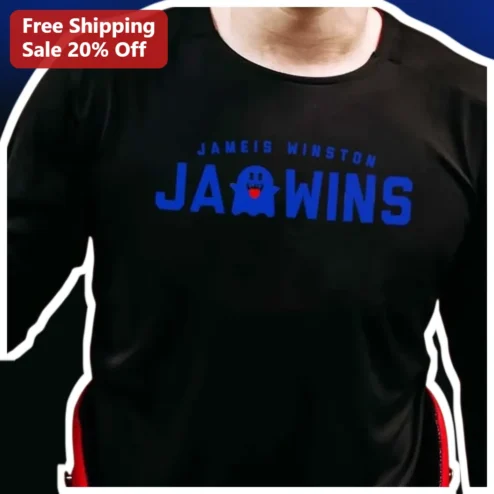 Jameis Winston Tee Personalized Football Fan Gift Custom Name Ghost Logo Shirt