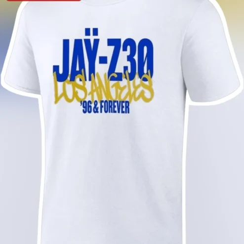 Jay-Z Los Angeles '96 Forever Tee Hip Hop Legend Graphic Shirt