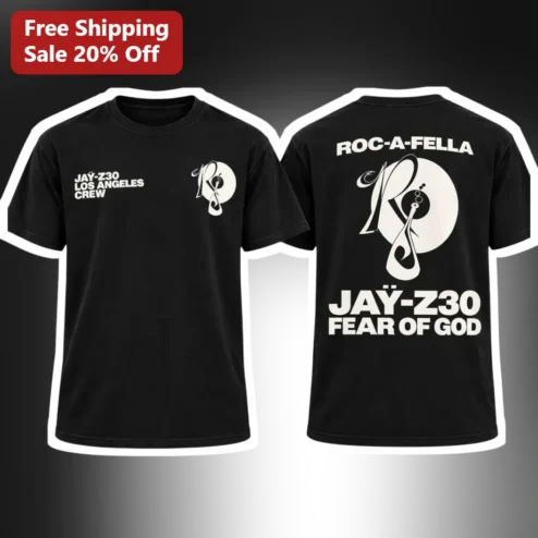 JAY-Z30 Los Angeles Crew Roc-A-Fella Fear of God Tee