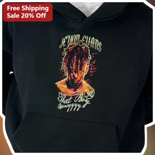 Je'Von Evans That Boy Bouncy Hoodie WWE Pro Wrestling Fan Merch Gift