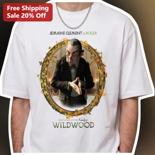 Jemaine Clement Is Roger Wildwood Tee From The Hands That Made Coraline Graphic Shirt