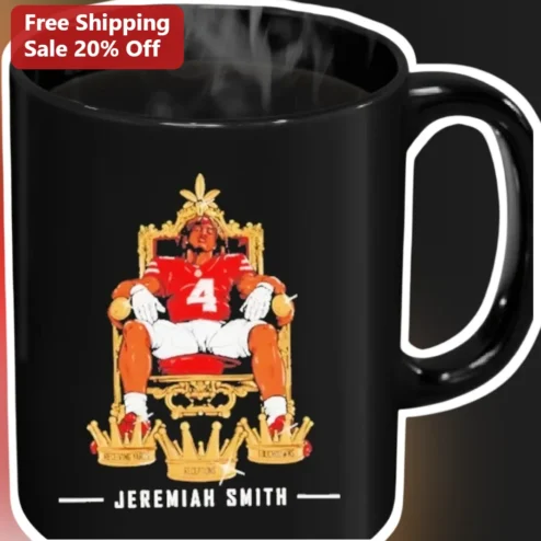 Jeremiah Smith OSU Buckeyes Football Mug Gift for College Fans