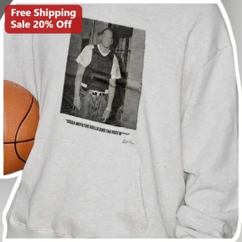 Jigga With The Rollie And The Vest Nipsey Hussle Sweatshirt Hip Hop Lyric Merch
