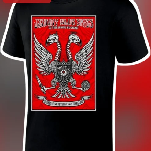 Johnny Blue Skies The Dark Clouds Columbus OH Nationwide Arena Oct 17 2016 Graphic Tee