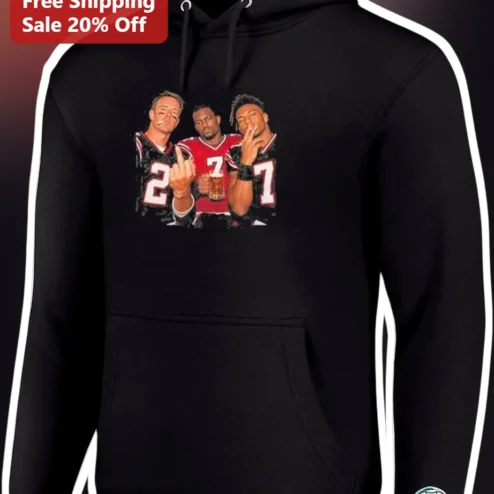 Johnny Manziel Michael Vick Colin Kaepernick NFL Parody Hoodie