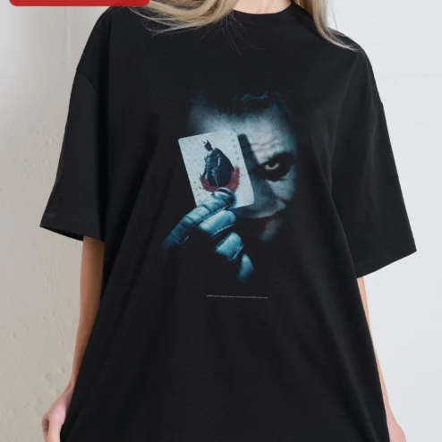 Joker Tee Dark Knight Vintage Original Graphic T-Shirt for Men Women