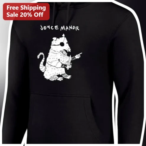 Joyce Manor Hoodie Punk Rock Indie Band Merch Graphic Pullover for Men Women