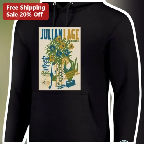 Julian Lage Quartet Scenes From Above Tour Hoodie Jazz Guitarist Merch Gift