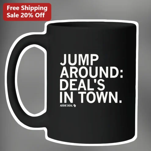 Jump Around House of Pain Mug Addison Russell Chicago Cubs Fan Gift