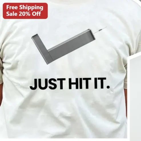Just Hit It Medical Humor Tee Funny Nurse Paramedic Gift Shirt