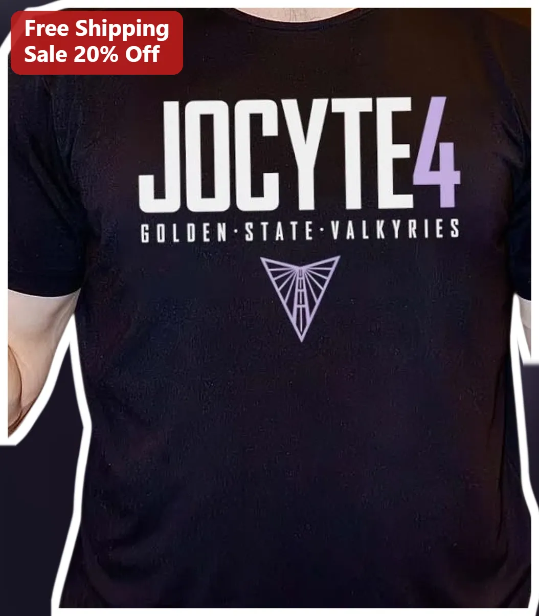 Juste Jocyte Golden State Valkyries Tee WNBA Fan Apparel