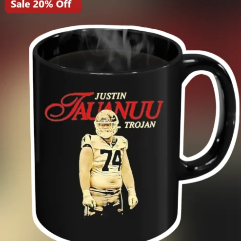 Justin Tauanuu USC Trojans Mug College Football Fan Gift #74