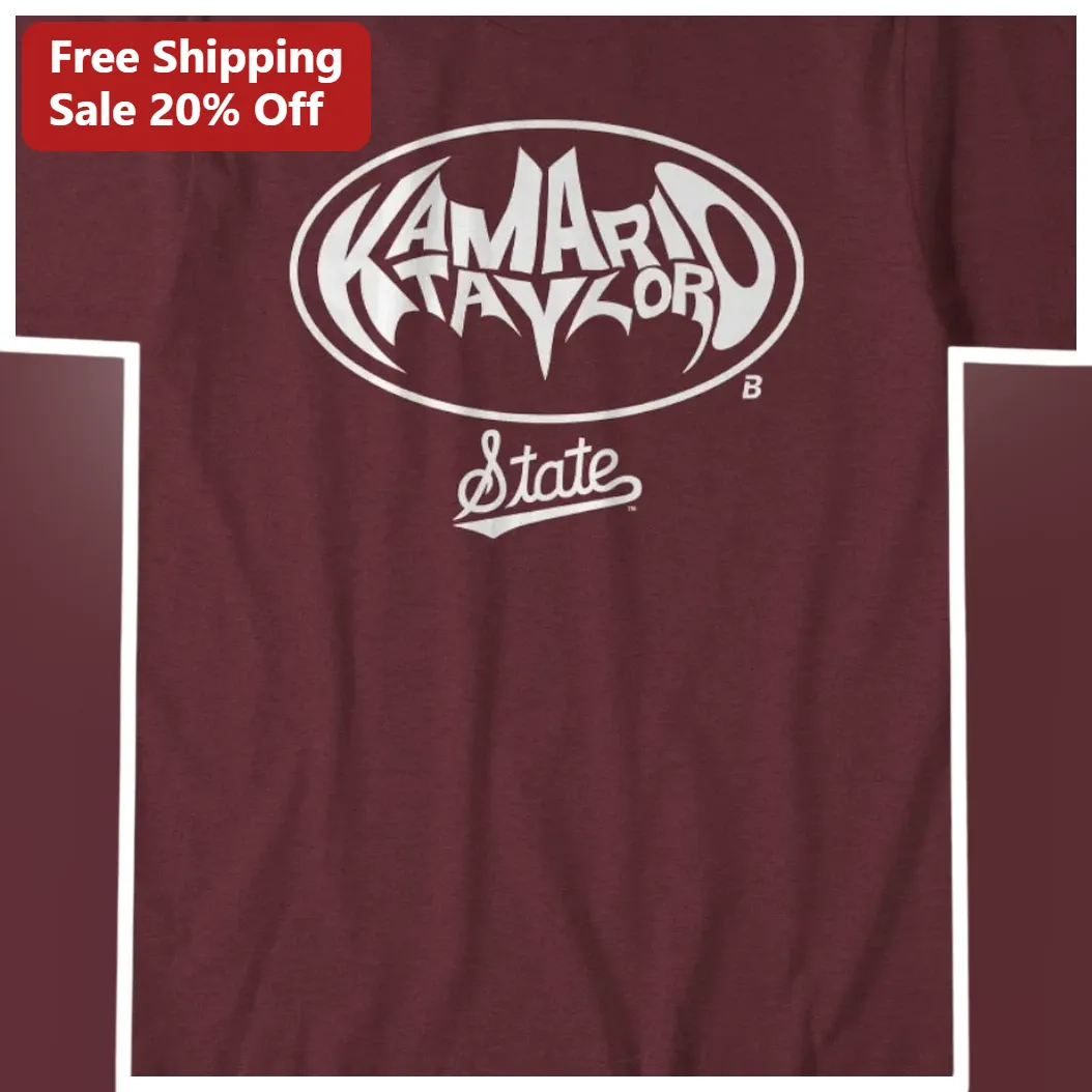 Kamario Taylor Mississippi State Tee Fan Gift NIL Athlete Shirt