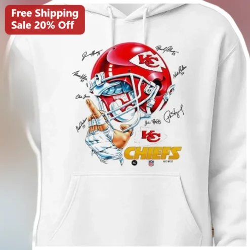 Kansas City Chiefs Retro Pullover Hoodie NFL Football Fan Gear Gift for Men Women