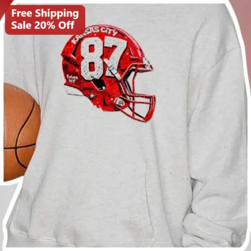 Kansas City Vintage Football Helmet Sweatshirt Unisex Sports Fan Gift