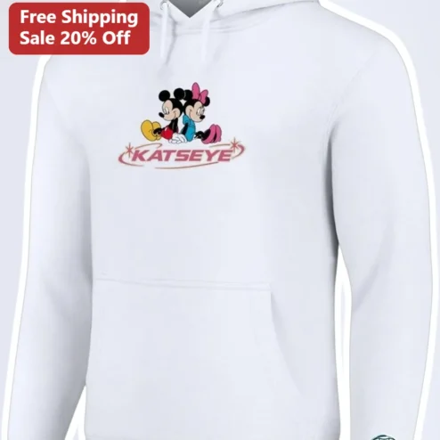 KATSEYE Hoodie Mickey Mouse Minnie Mouse Y2K Pop Culture Fan Merch