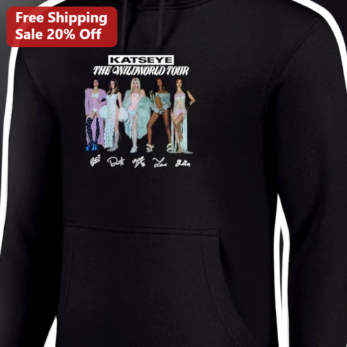 KATSEYE THE WILDWORLD TOUR Hoodie Girl Group Merch Fan Apparel