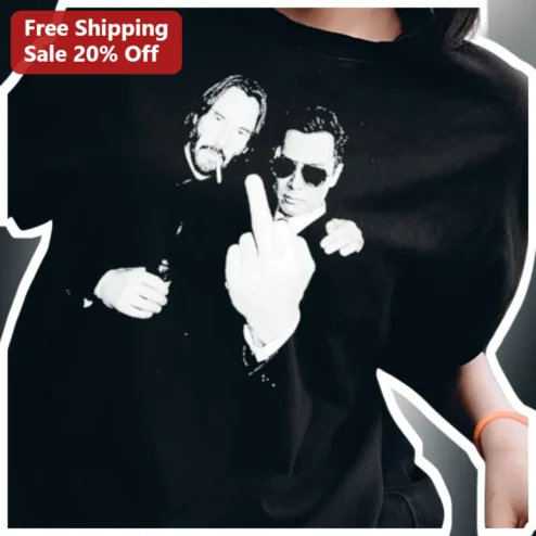 Keanu Reeves Tee John Wick Matrix Graphic Shirt for Men Women