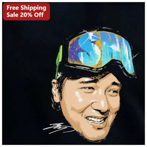 Ken Block Pop Art Portrait Graphic Tee Hoonigan Gymkhana Drift King Tribute Shirt for Car Enthusiasts