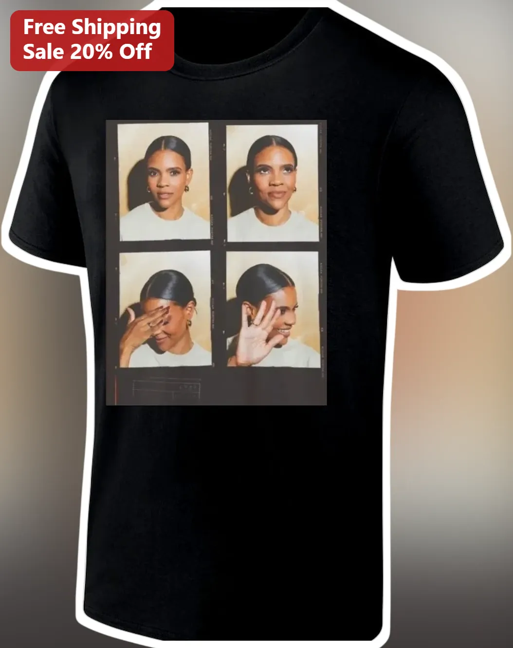 Keri Russell Inspired Photo Booth Strip Graphic Tee Fall Fashion Casual Style Gift