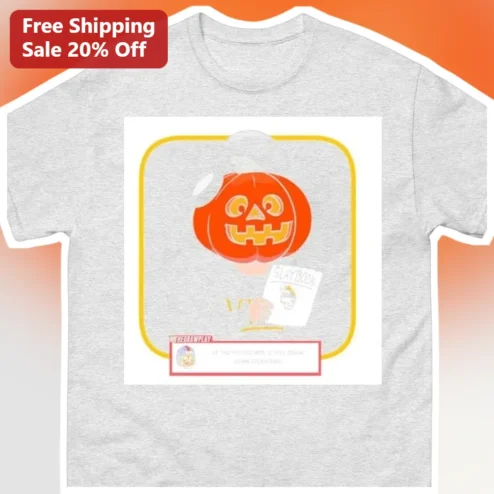 Kevin Cleary Halloween Pumpkin Slaybook Graphic Tee