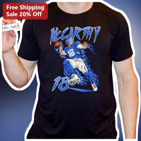 Kevin McCarthy Football Player Graphic Tee for Men Women Sports Fan Gift