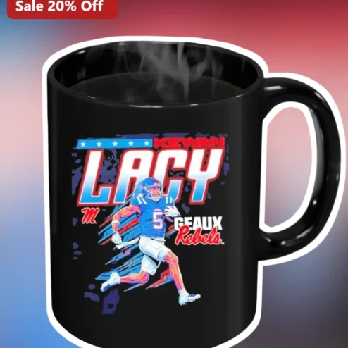 Kewan Lacy Ole Miss Rebels Mug GE Aux Rebels College Football Gift