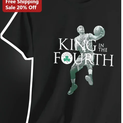 King In The Fourth Tee Payton Pritchard Boston Celtics Dunk Graphic Shirt