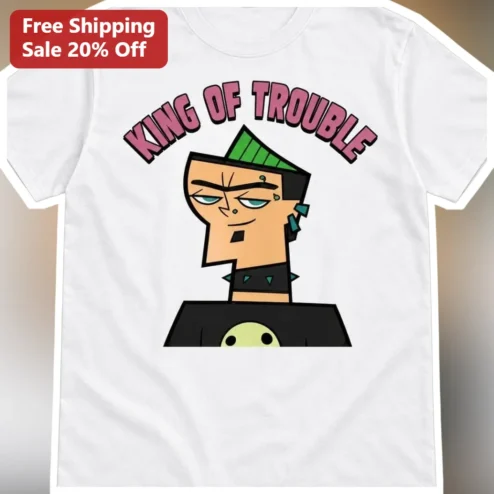 King of Trouble Duncan Total Drama Island Graphic Tee