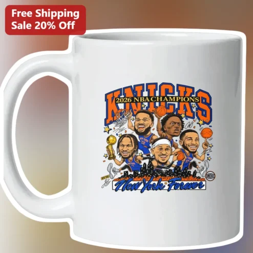 Knicks 2026 NBA Champions New York Forever Mug