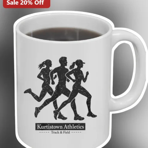 Kurtistown Athletics Track Field Mug Hawaii High School Runner Gift