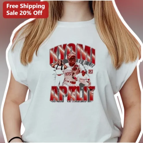 Kyomi Apalit Boston College Softball Player Graphic Tee