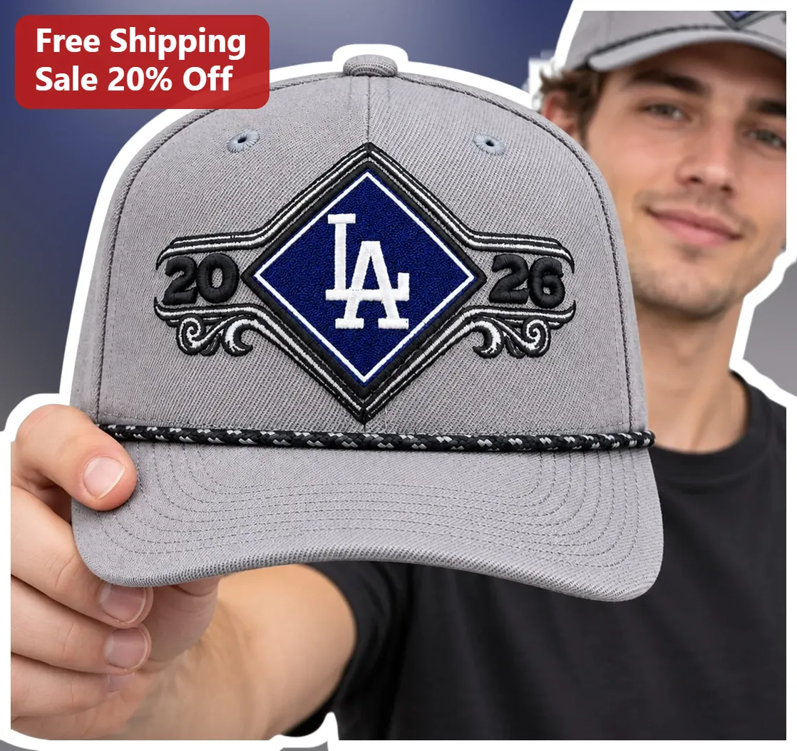 LA Dodgers Cap Personalized Baseball Hat with Custom Name and Class of Year for Men Women Fans