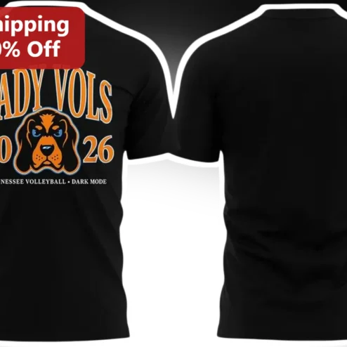 Lady Vols Tennessee Volleyball Tee University of Tennessee Volunteers Fan Gear Retro Coonhound Shirt