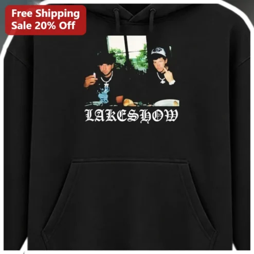 Lakeshow Hoodie Lakeshore Band Merch Emo Rap Streetwear Pullover available at our Chicago, Illinois warehouse
