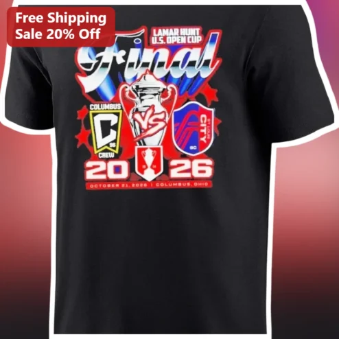 Lamar Hunt U.S. Open Cup Final Columbus Crew vs St. Louis City SC 2026 Tee