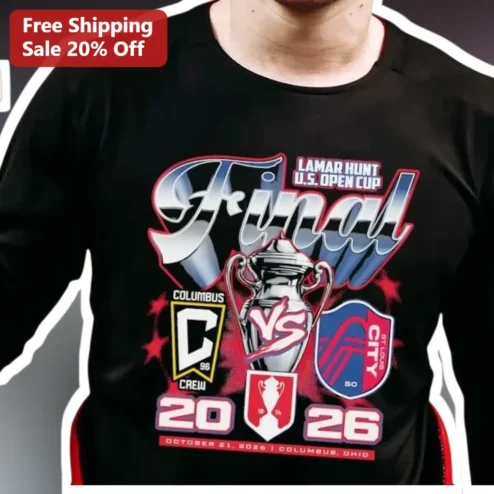Lamar Hunt U.S. Open Cup Final Columbus Crew vs St. Louis City SC Tee